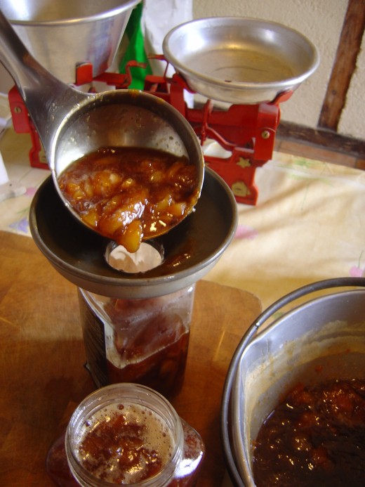 Make sure you fill the jars almost to the top.