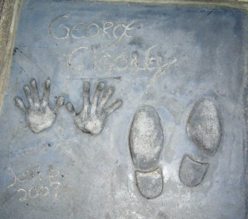 Footprints and handprints of the stars