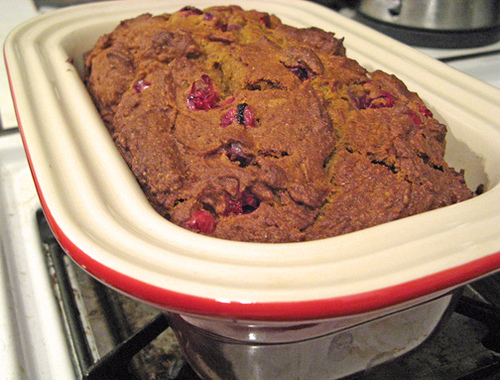 Pumpkin Cranberry Bread (image from Maggie Hoffman on Flickr)