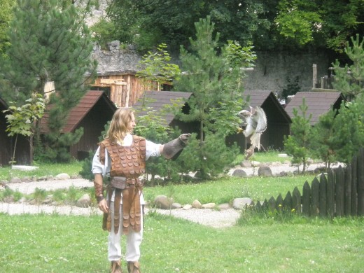 A Slovak hunter in his past glory. Our rich history and our historical customs and skills were prohibited during Communist rule.