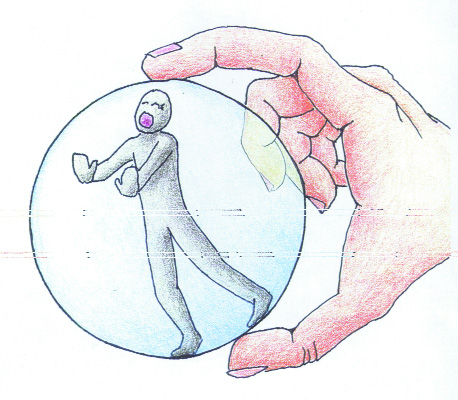 You don't have to hide in a bubble