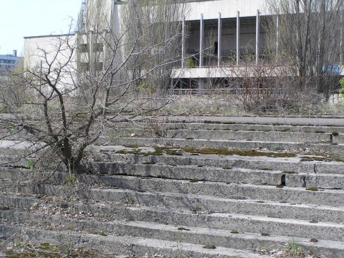 Chernobyl (Ukraine  Chornobyl) Nuclear Power Station Disaster - Today a ghost town