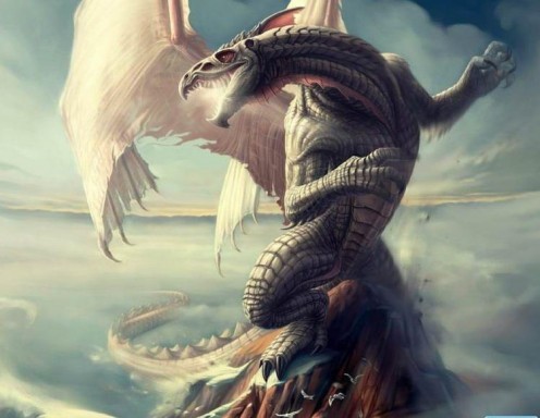 white dragon