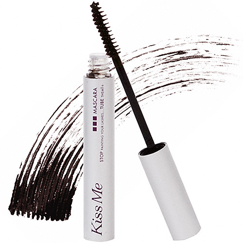 Black mascara can be overpowering; opt for a black-brown or dark grey color instead.