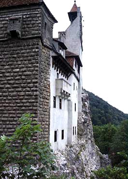 Bran Castle, one of his residences, near Brasov