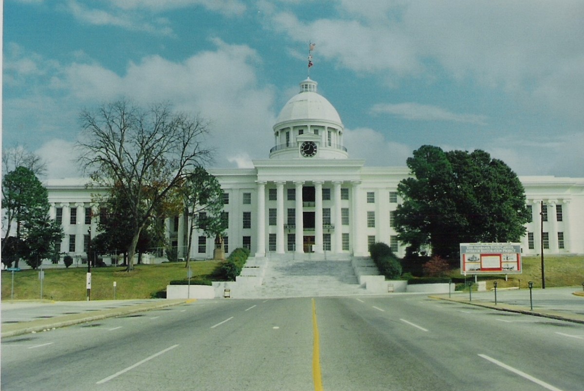 State House, Montgomery, Alabama.