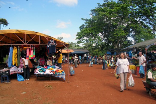This is also the market in Santa Elena!