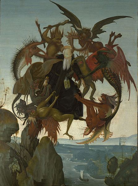 Michelangelo, The Torment of Saint Anthony, c. 1487-88.