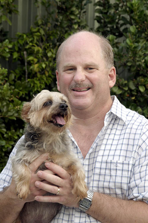 Dad and "Little Woof"