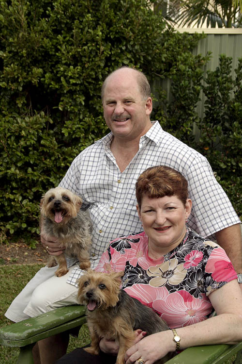 Having Richard and my wonderful dogs around  me in the earlier days certainly made a difference to my life. Sometimes, I could forget that I was even so ill.