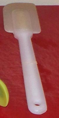Silicone Spatula with plastic handle