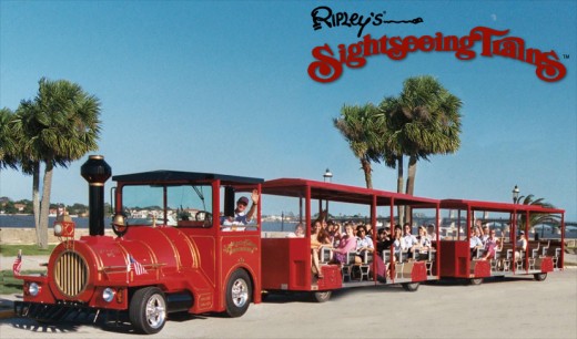 Ripleys Sightseeing Train in St Augustine Florida