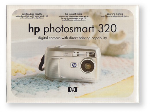 hp photosmart 320 digital camera a whopping 2.1 MP
