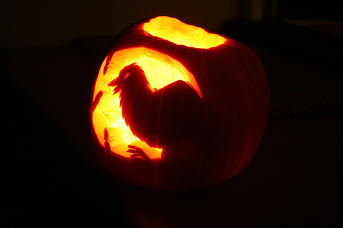 Hallowe'en Crow  ndrwfgg @ flickr