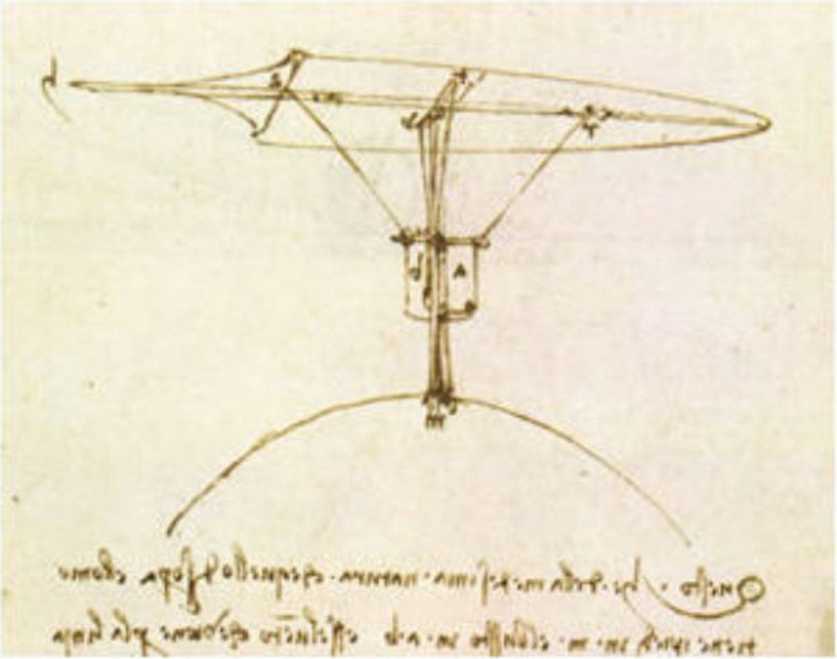Leonardo da Vinci resimleri uan makine