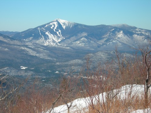 Whiteface Mountain and Mount Esther seen from Jay Ridge