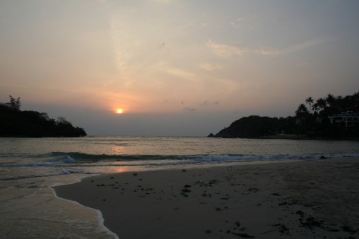 Sunset from the Thailand Island of Koh Samui