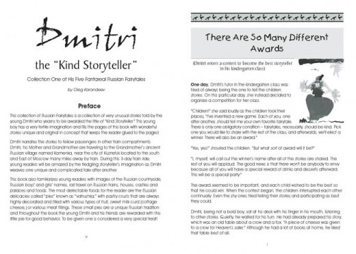 Sample Book Layout