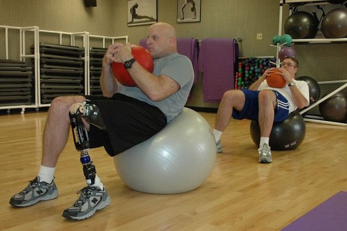 Physical therapy.