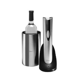 Electric wine opener and wine chiller