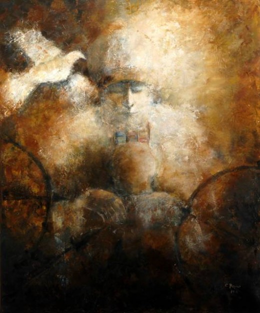 "Psalm 11" Abstract Painting by Crista Rosier "Psalm 11" Abstract Painting by Crista Rosier