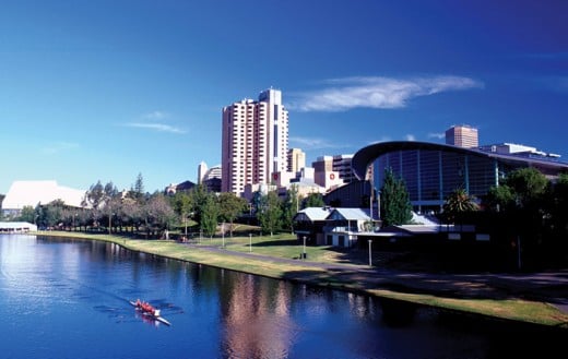 Beautiful Adelaide on the Torens River