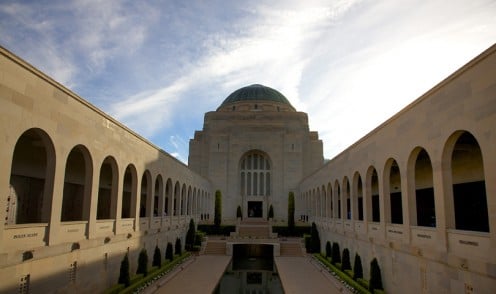 The Australian War Memorial located in Canberra (ACT) 