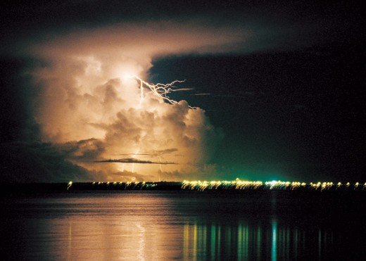 Tropical storm over Darwin 