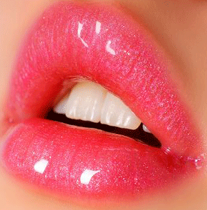I bet this is a strawberry flavored lip gloss!