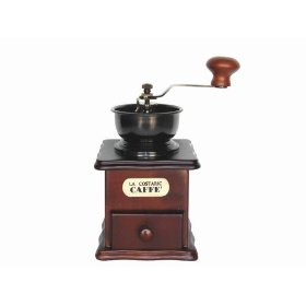 vintage style manual coffee grinder