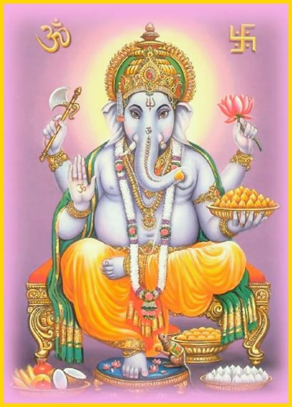 Lord Ganesh'sPicture Courtesy:- www.visvarupa.com