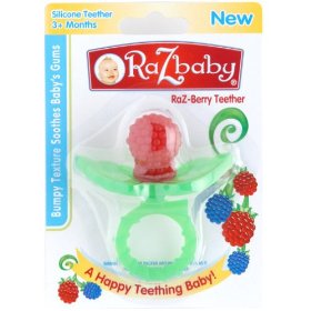 Baby teething ring with a difference