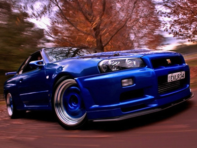 A Nissan Skyline GTR...Sure, as my father a devout Buddhist would say, "When you die, you cant' take it with you." Yeah, but I could just enjoy for a little while, right?