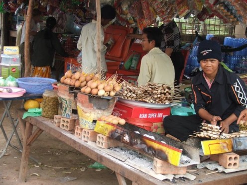 Roadside Stall, Cambodia