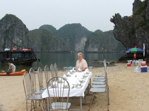 Picnic, Hailong Bay, Vietnam