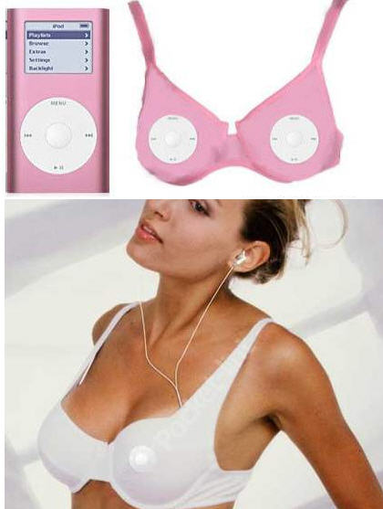 the I-pod bra