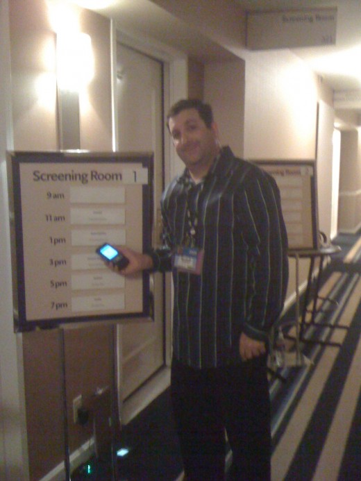 Ross at AFM Loews Hotel 2009  (a few pounds lighter than in 2006)