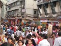 Snapshot of Crowded and Colourful India