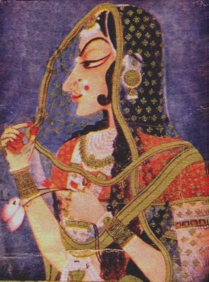 Painting Pure Rajastani Type.