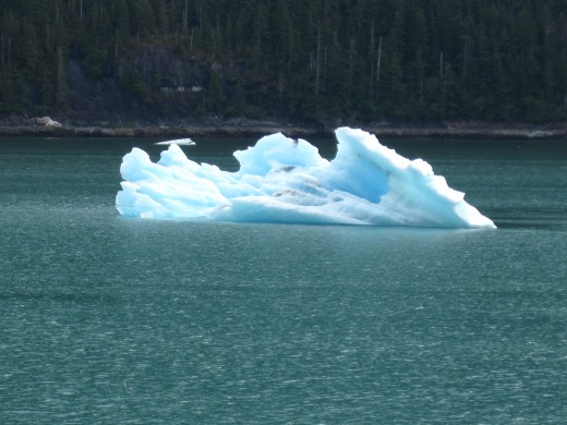 Passing an iceberg