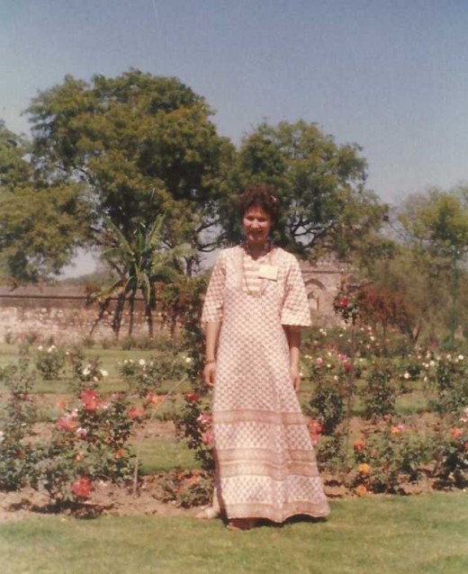 Me in New Delhi garden