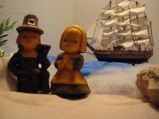 Have your children re-enact the voyages of the explorers and pilgrims.