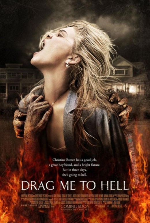 Drag me to hell a film directed by Sam Raimi, image copyright 2010.