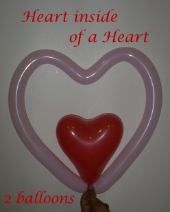 Dr. Andrew shows How to make a Balloon Heart