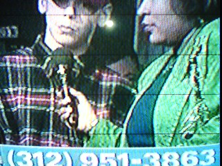 Me and a kid in the audience on Interracial Dating    