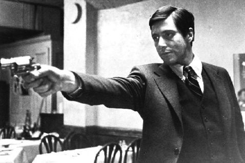 Young Al Pacino avenging his father's murder