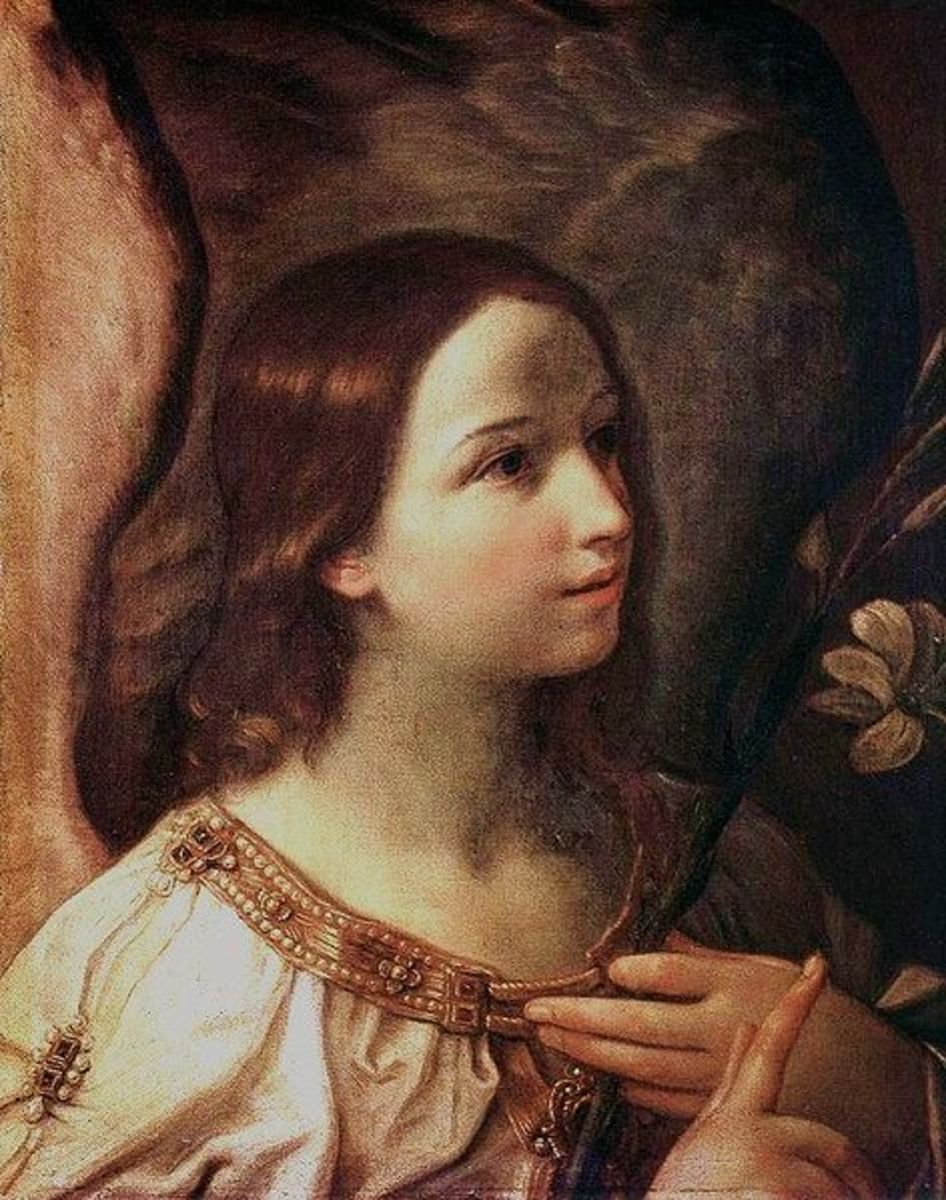 The Angel Gabriel by Guido Reni. Image courtesy of Wiki Commons
