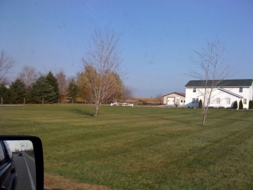 An Amish farm outside Fort Wayne.