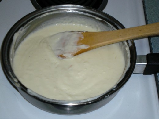 Bechamel Sauce is a basic white sauce that can be used as a base for many other sauces. 