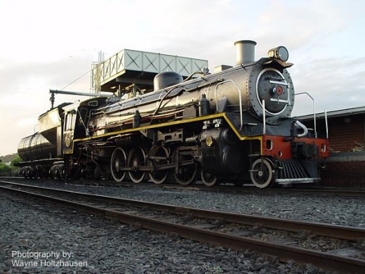 Outeniqua Choo Tjoe Train at Knysna Station